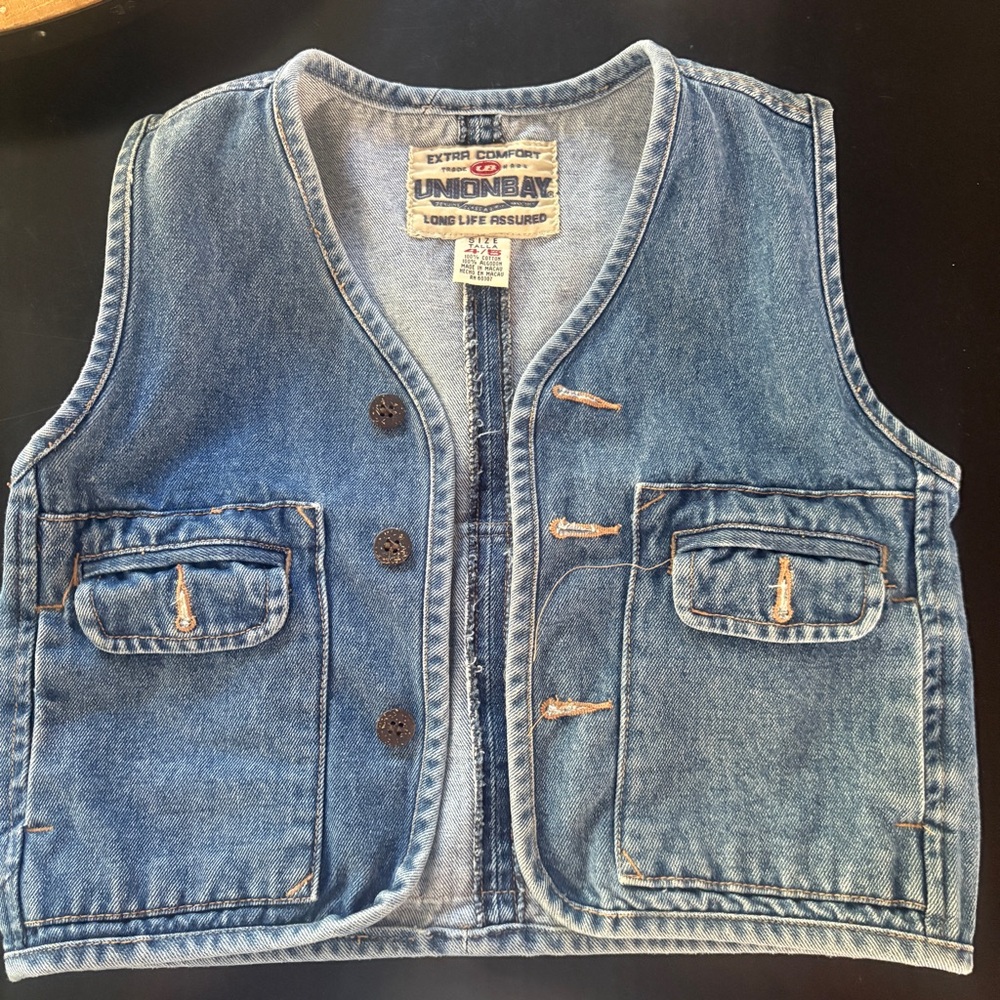 UNIONBAY Classic Blue Vintage Denim Jacket